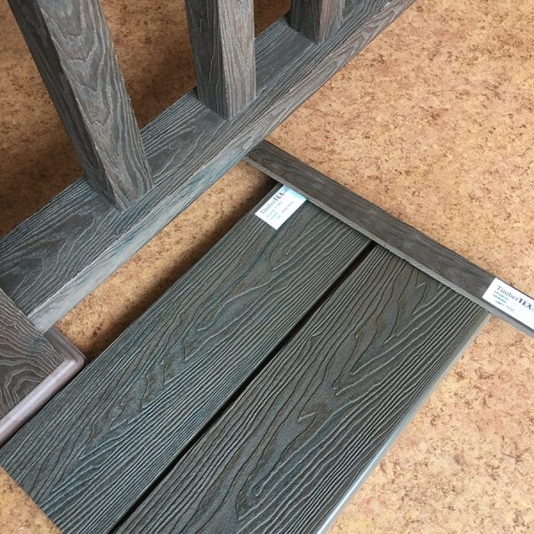 Крышка нижняя TimberTEX (ДПК) 120х120 Мультикрем