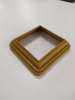 Крышка нижняя Woodvex Teak co-extrusion 140х140