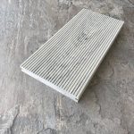 Террасная доска Bruggan Multicolor 140х19х3000 Белый дым (Smoke White) Полнотелая