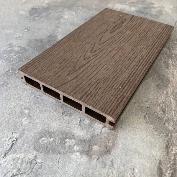 Террасная доска NEXTWOOD Optimal 146х24х4000 Темно-коричневый