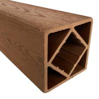 Столб опорный NEXTWOOD 120х120х3000 Темно-коричневый