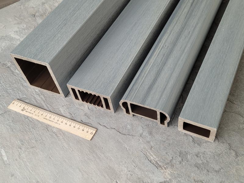 Перила Woodvex Gray co-extrusion 95х50х3000 Перила Woodvex Gray co-extrusion 95х50х3000