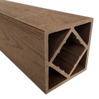 Столб опорный NEXTWOOD 120х120х3000 Темно-коричневый