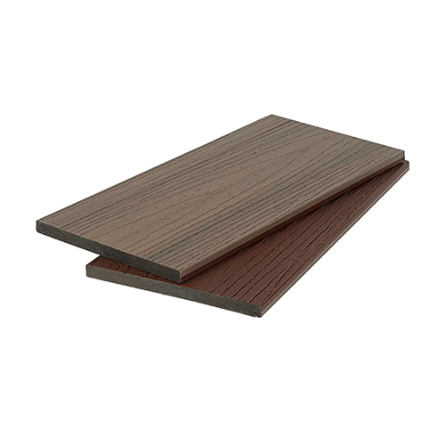 Универсальная заборная доска 3D co-extrusion NUSADUA 140х11х2900 Шоколад / Светло-серый