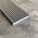 Террасная доска Latitudo Solid-152 152х20х4000 Серый Полнотелая