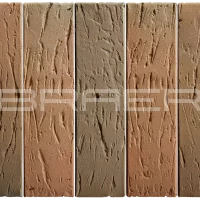 Облицовочный кирпич БРАЕР кладка Нуар, терра, 0,7 НФ