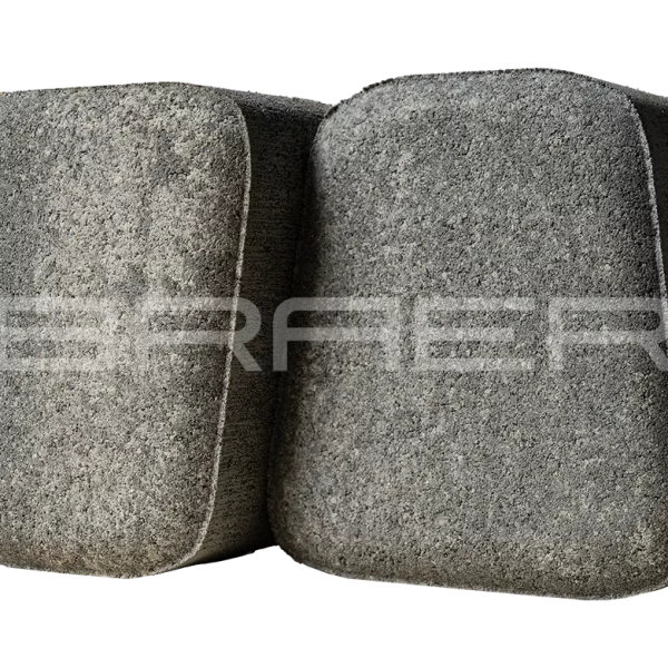 Тротуарная плитка Классико круговая, Color Mix Туман, 60 мм