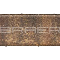 Тротуарная плитка Прямоугольник, Color Mix Мальва, 40 мм