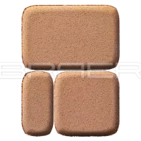 Тротуарная плитка Классико, Винный, 60 мм