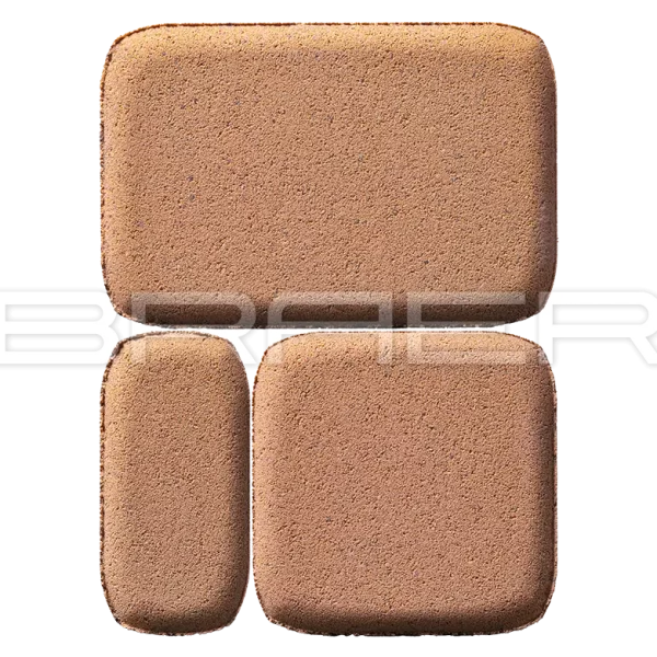 Тротуарная плитка Классико, Янтарный, 60 мм