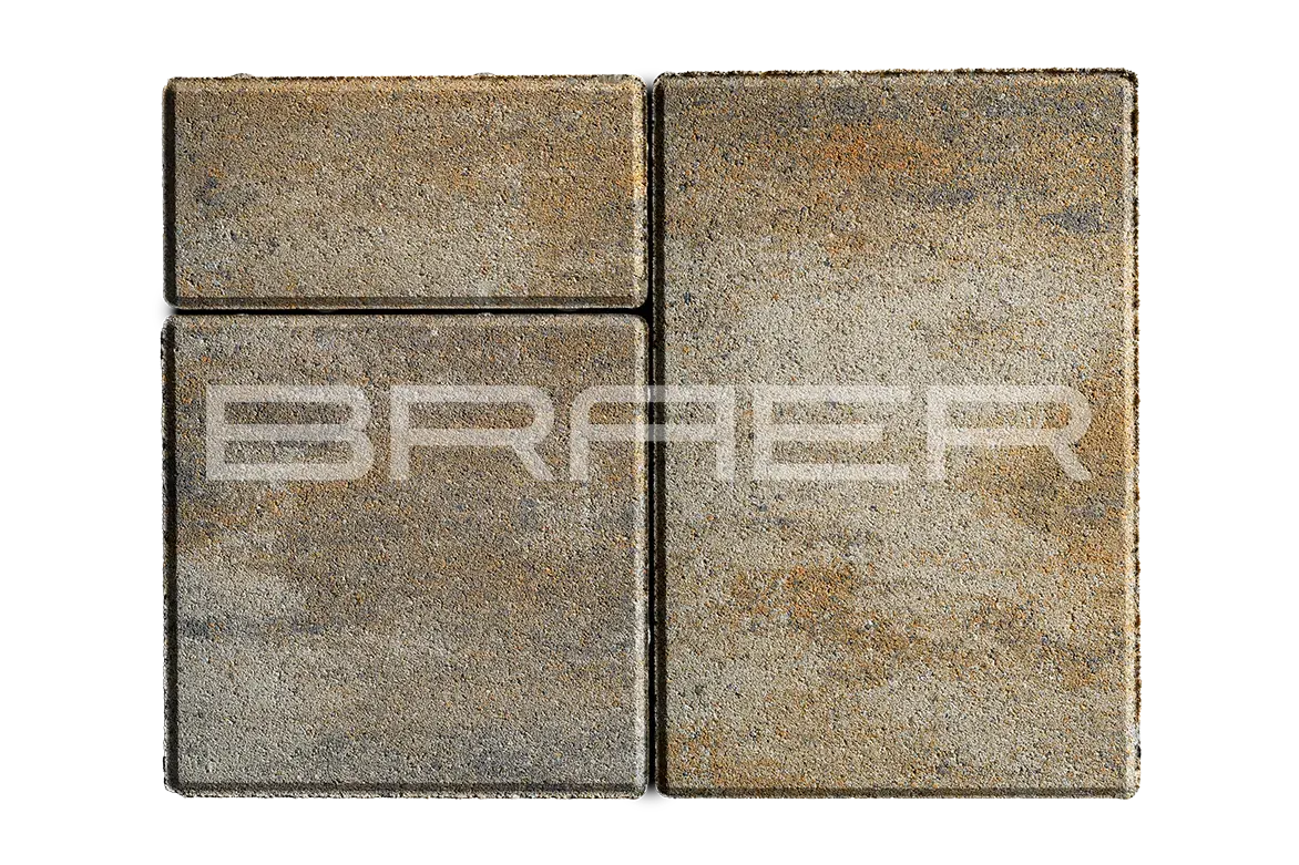 Тротуарная плитка Старый город Ландхаус, Color Mix Песчаник, 60 мм Тротуарная плитка Старый город Ландхаус, Color Mix Песчаник, 60 мм