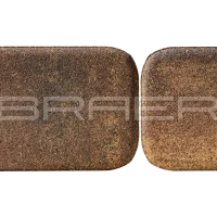 Тротуарная плитка Классико Дуо, Коричневый, 40 мм