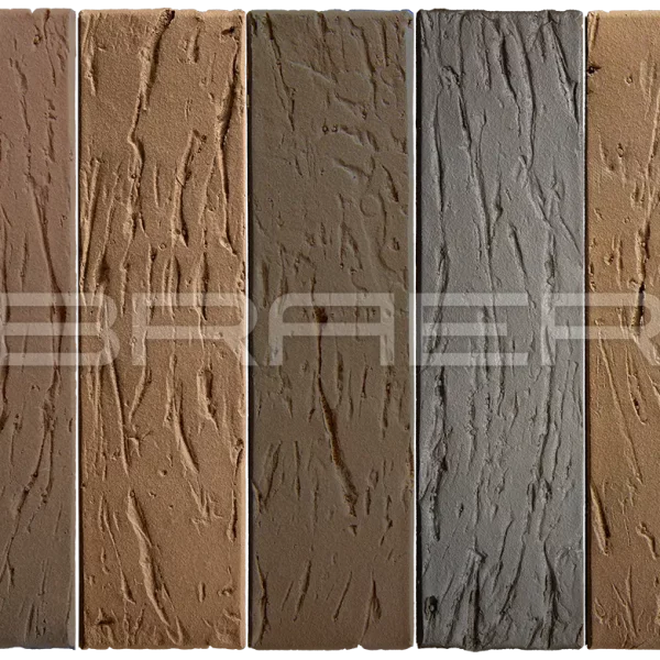 Облицовочный кирпич БРАЕР кладка Глосса, риф, 1 НФ