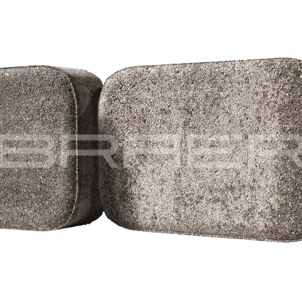 Тротуарная плитка Классико Дуо, Color Mix Туман, 40 мм