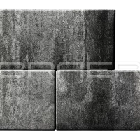 Тротуарная плитка Триада, Белый, 60 мм