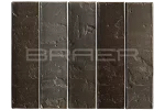 Облицовочный кирпич БРАЕР кладка Нуар, терра, 0,7 НФ