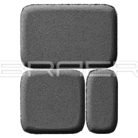 Тротуарная плитка Классико, Винный, 60 мм