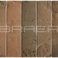 Облицовочный кирпич БРАЕР кладка Нуар, терра, 0,7 НФ