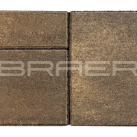 Тротуарная плитка Старый город Ландхаус, Черный, 80 мм