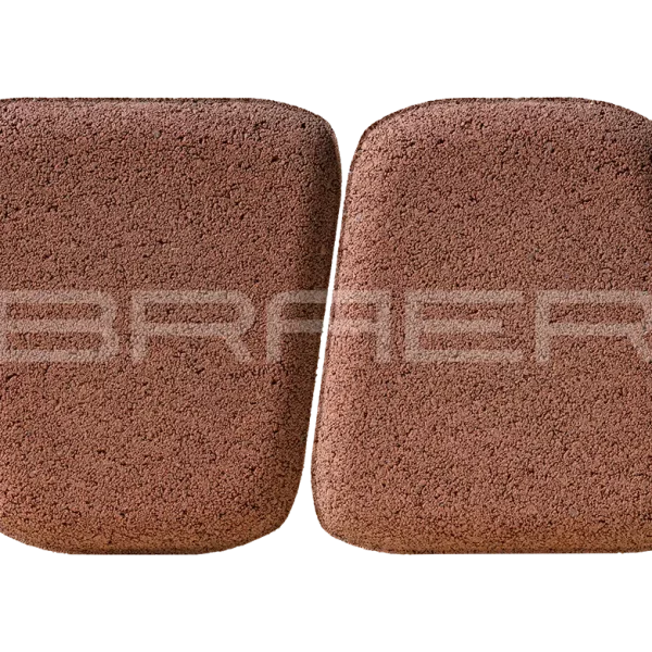 Тротуарная плитка Классико круговая, Винный, 60 мм