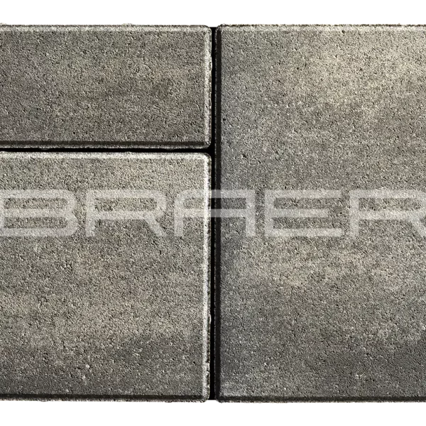 Тротуарная плитка Старый город Ландхаус, Color Mix Туман, 60 мм