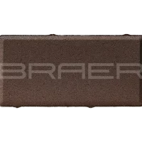 Тротуарная плитка Прямоугольник, Коричневый, 60 мм