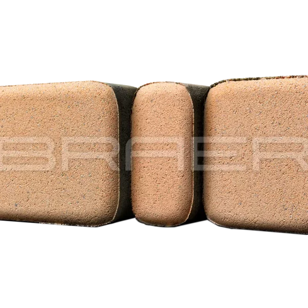 Тротуарная плитка Классико, Медовый, 60 мм