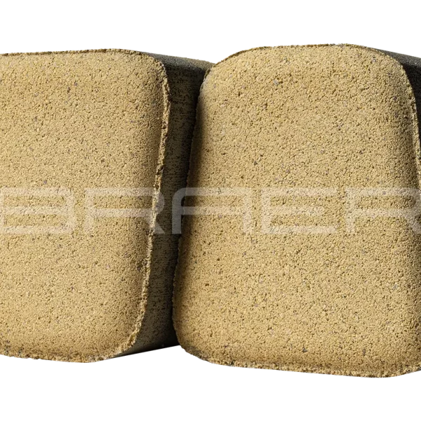 Тротуарная плитка Классико круговая, Песочный, 60 мм