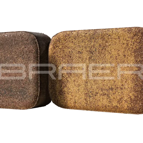 Тротуарная плитка Классико Дуо, Color Mix Мальва, 40 мм