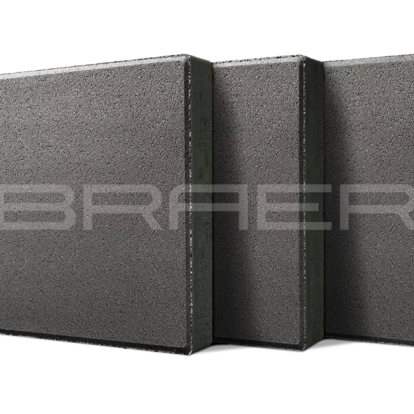 Тротуарная плитка Триада, Серый, 60 мм