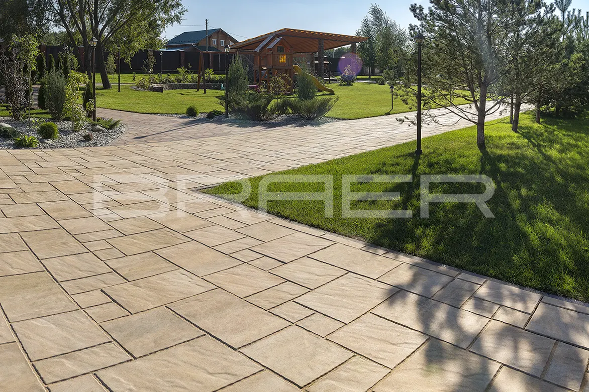 Тротуарная плитка Патио, Color Mix Саванна, 60 мм Тротуарная плитка Патио, Color Mix Саванна, 60 мм