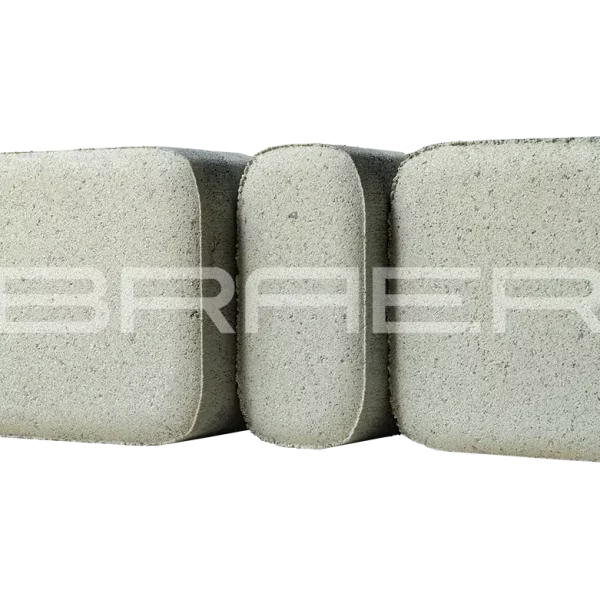 Тротуарная плитка Классико, Белый, 60 мм