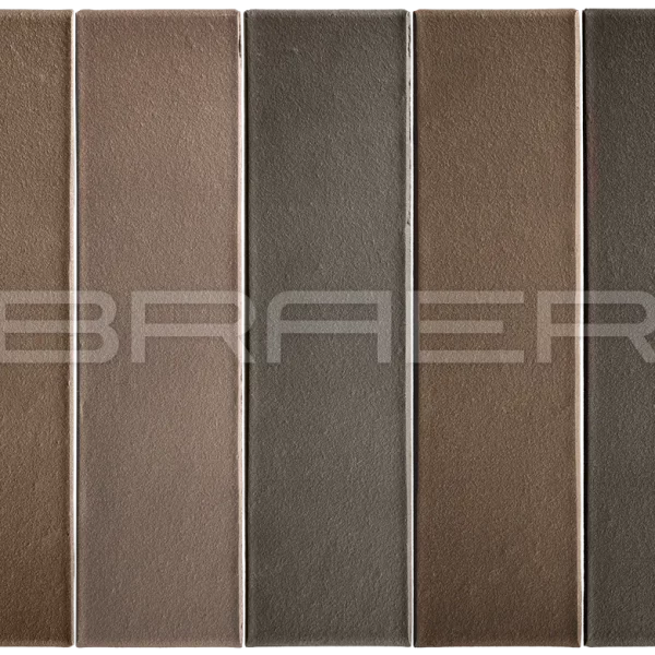 Облицовочный кирпич БРАЕР кладка Мокко, гладкий, 0,7 НФ