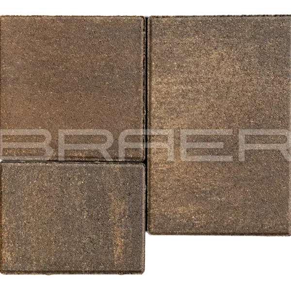 Тротуарная плитка Старый город Венусбергер, Color Mix Каштан, 40 мм