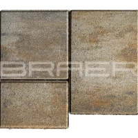 Тротуарная плитка Старый город Венусбергер, Color Mix Туман, 40 мм