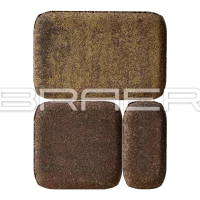 Тротуарная плитка Классико, Белый, 60 мм