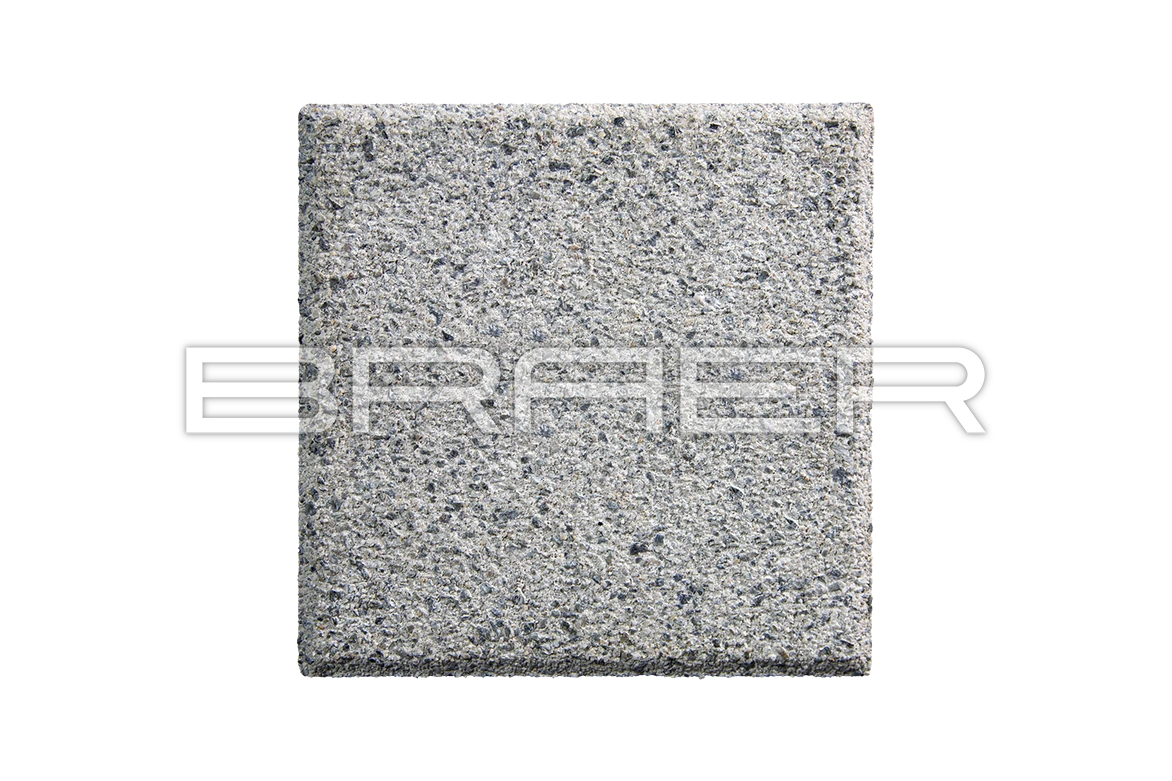 Тротуарная плитка Лувр, Гранит на белом, 200х200 мм, 60 мм Тротуарная плитка Лувр, Гранит на белом, 200х200 мм, 60 мм