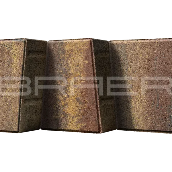 Тротуарная плитка Старый город Веймар, Color Mix Мальва, 60 мм