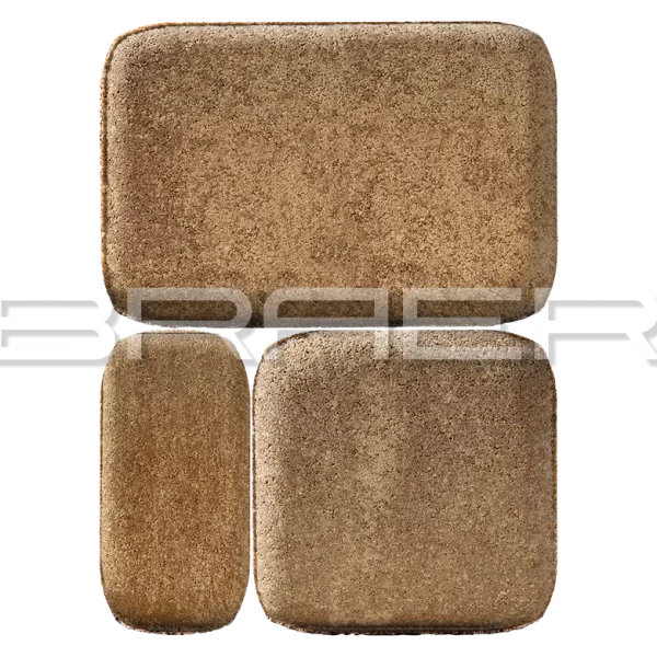 Тротуарная плитка Классико, Color Mix Миндаль, 60 мм