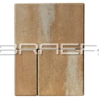 Тротуарная плитка Мозаика, Color Mix Миндаль, 60 мм