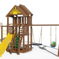 Детская площадка для помещений Baby Mark 6