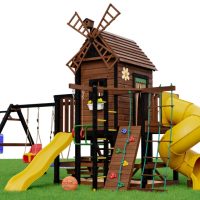 Детская площадка Мельница ‘Marvill 4’ + игровой колодец ‘Reverso’