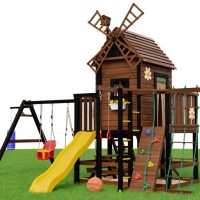 Детская площадка Мельница ‘Marvill 1’ + игровой колодец ‘Reverso’