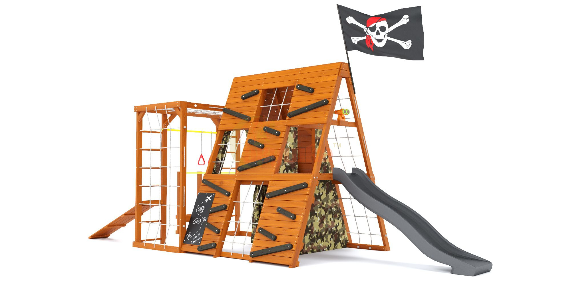 Спортивный домик Савушка База-6 (Милитари) Спортивный домик Савушка База-6 (Милитари)