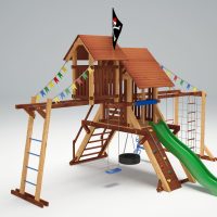 Детская площадка Савушка 6 (BLACK EDITION)