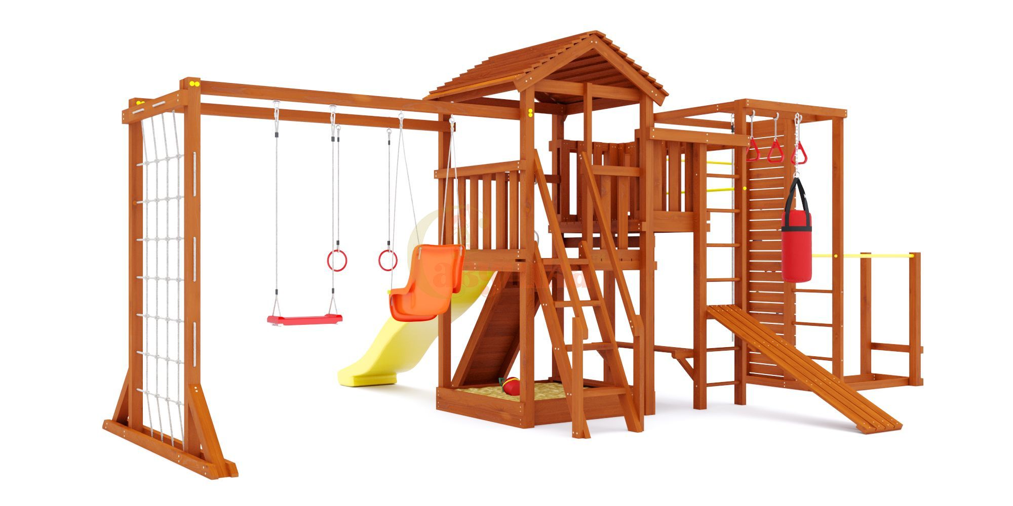 Детская площадка Савушка Мастер 4 Семейная Детская площадка Савушка Мастер 4 Семейная