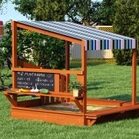 Игровой комплекс Песочный дворик Савушка-3