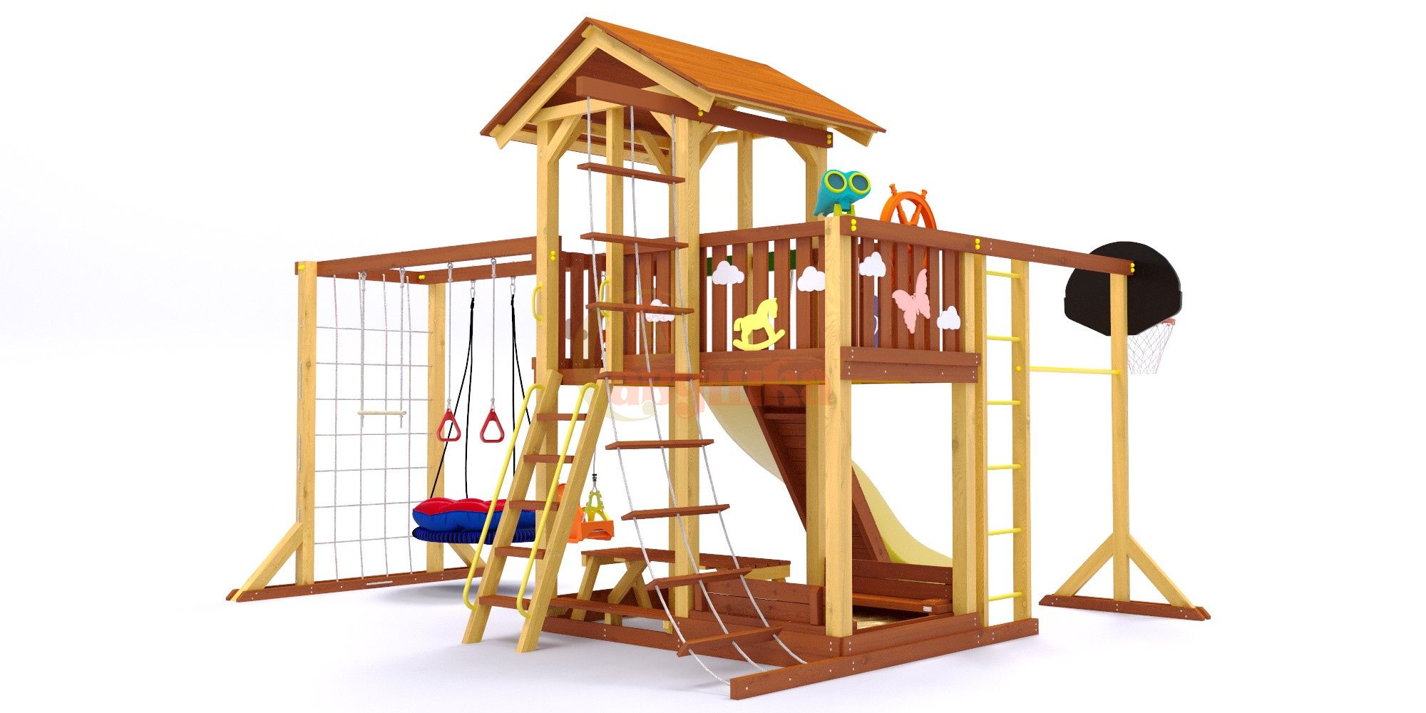 Детская площадка Савушка 15 COMFORT Plus Детская площадка Савушка 15 COMFORT Plus