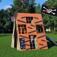 Спортивный домик Савушка База-6 (Милитари)