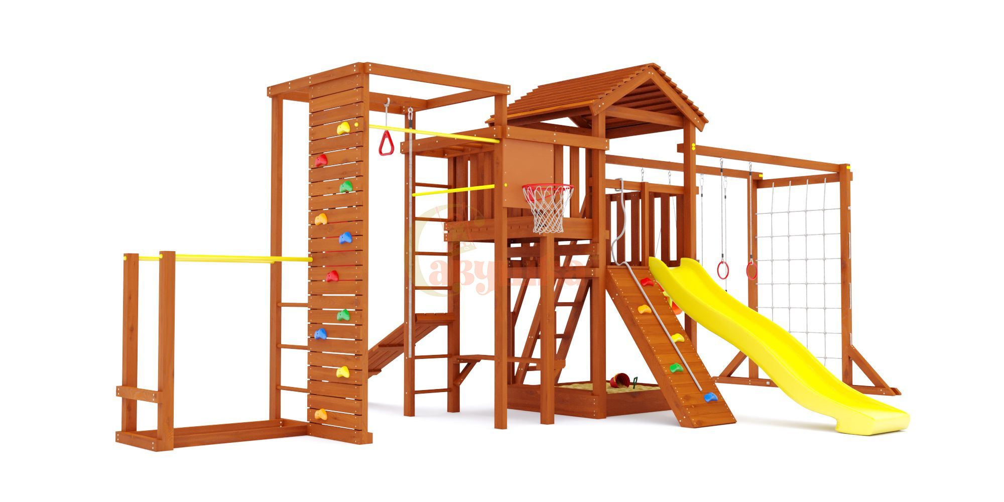 Детская площадка Савушка Мастер 4 Семейная Детская площадка Савушка Мастер 4 Семейная